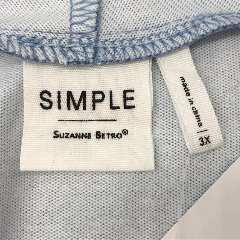 SIMPLE SUZANNE BETRO Open Front Tie Dye Cardigan - Picture 4 of 9